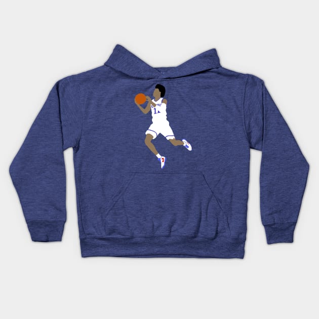 Josh Jackson Kansas Kids Hoodie by xRatTrapTeesx